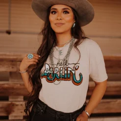 Wild Junkie Tops*Hello Darlin' Graphic Tee