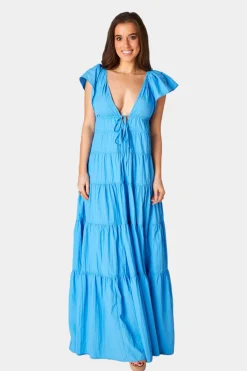 BuddyLove Clothing Label Short Sleeve Dresses | Brunch Dresses*Holland Tiered Maxi Dress -