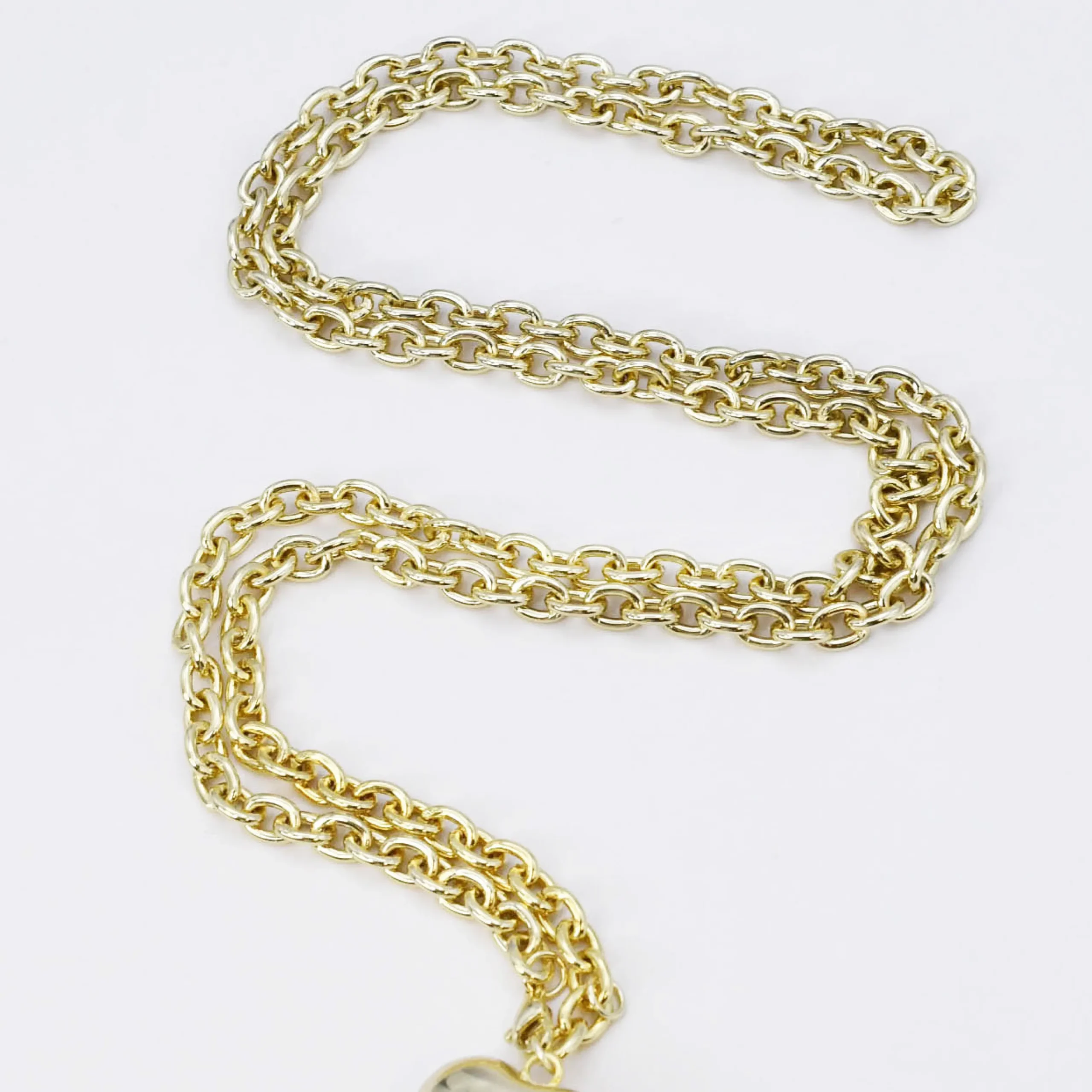 Treasure Jewels, Inc. Jewelry*Infinity Heart Chain Gold Necklace