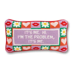 Furbish Studio Home & Gift*It's Me Needlepoint Pillow