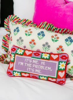 Furbish Studio Home & Gift*It's Me Needlepoint Pillow