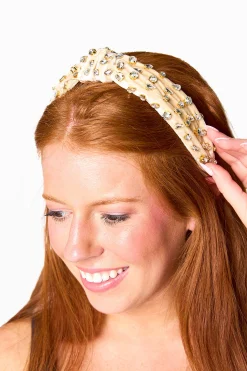 Gemelli Hair Accessories*Jerri Headband - Cream