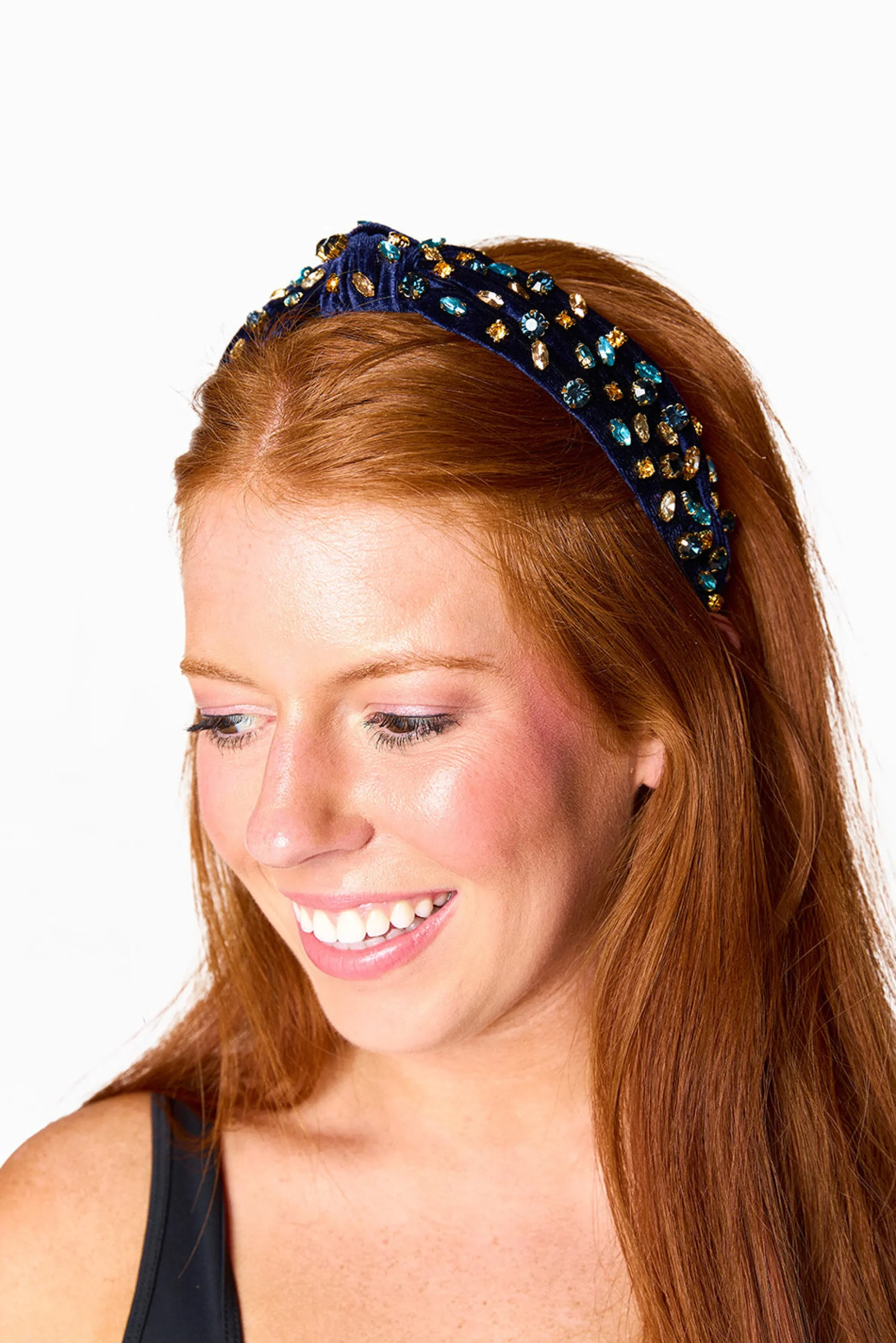 Gemelli Hair Accessories*Jerri Headband - Navy