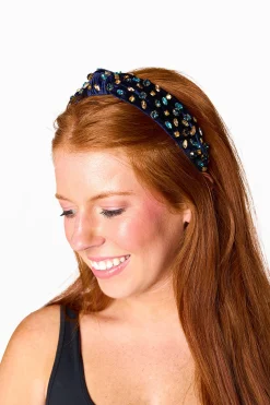 Gemelli Hair Accessories*Jerri Headband - Navy