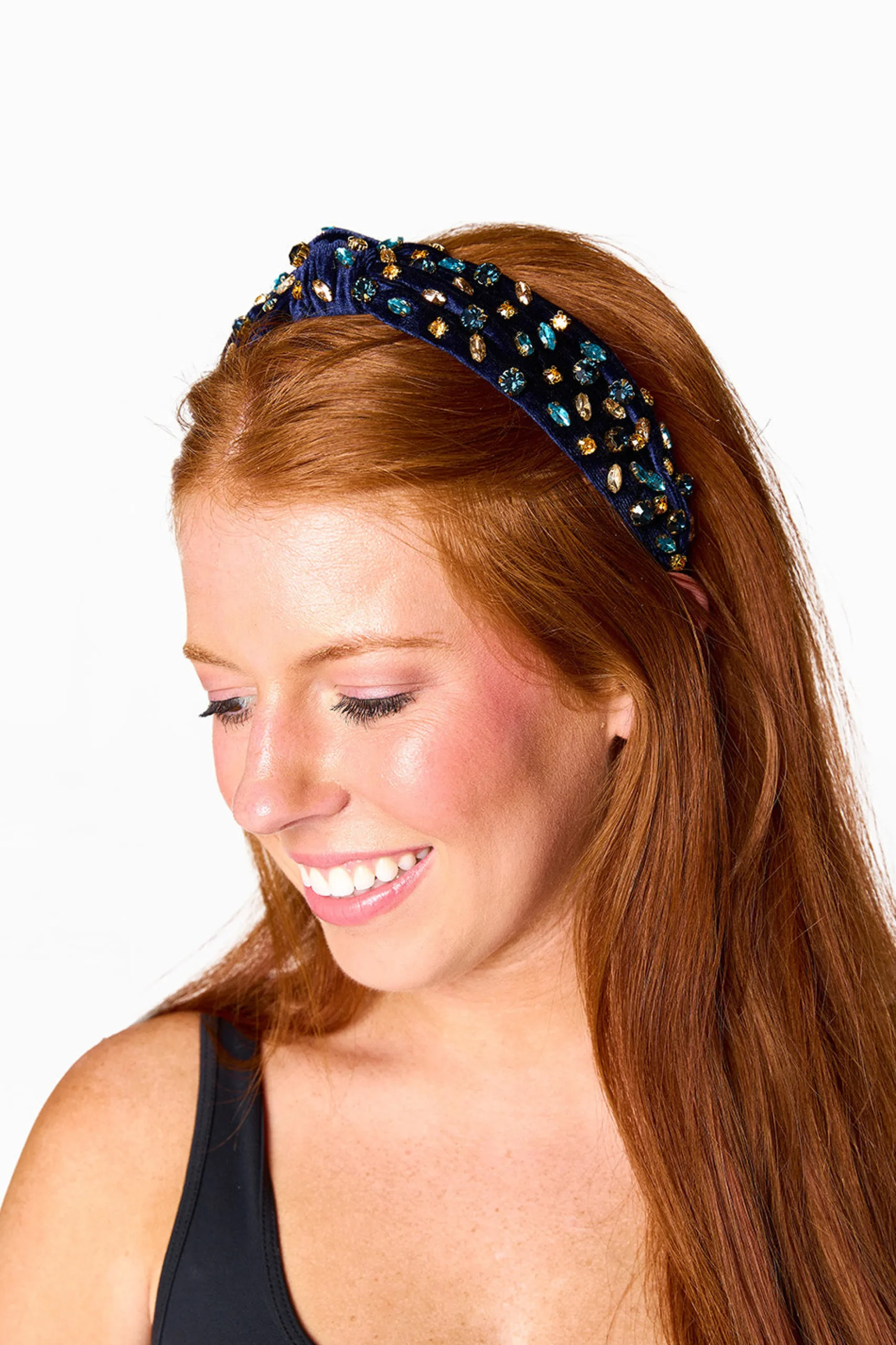 Gemelli Hair Accessories*Jerri Headband - Navy