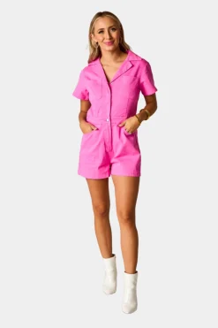 BuddyLove Clothing Label Rompers*Jessie Crystal Fringe Romper -