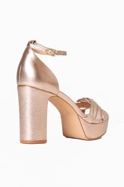 PGF Footwear Shoes*Julie Heel - Rose Gold
