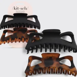 KITSCH Beauty | Home & Gift*Jumbo Classic Claw Clips 2pc - Recycled Plastic