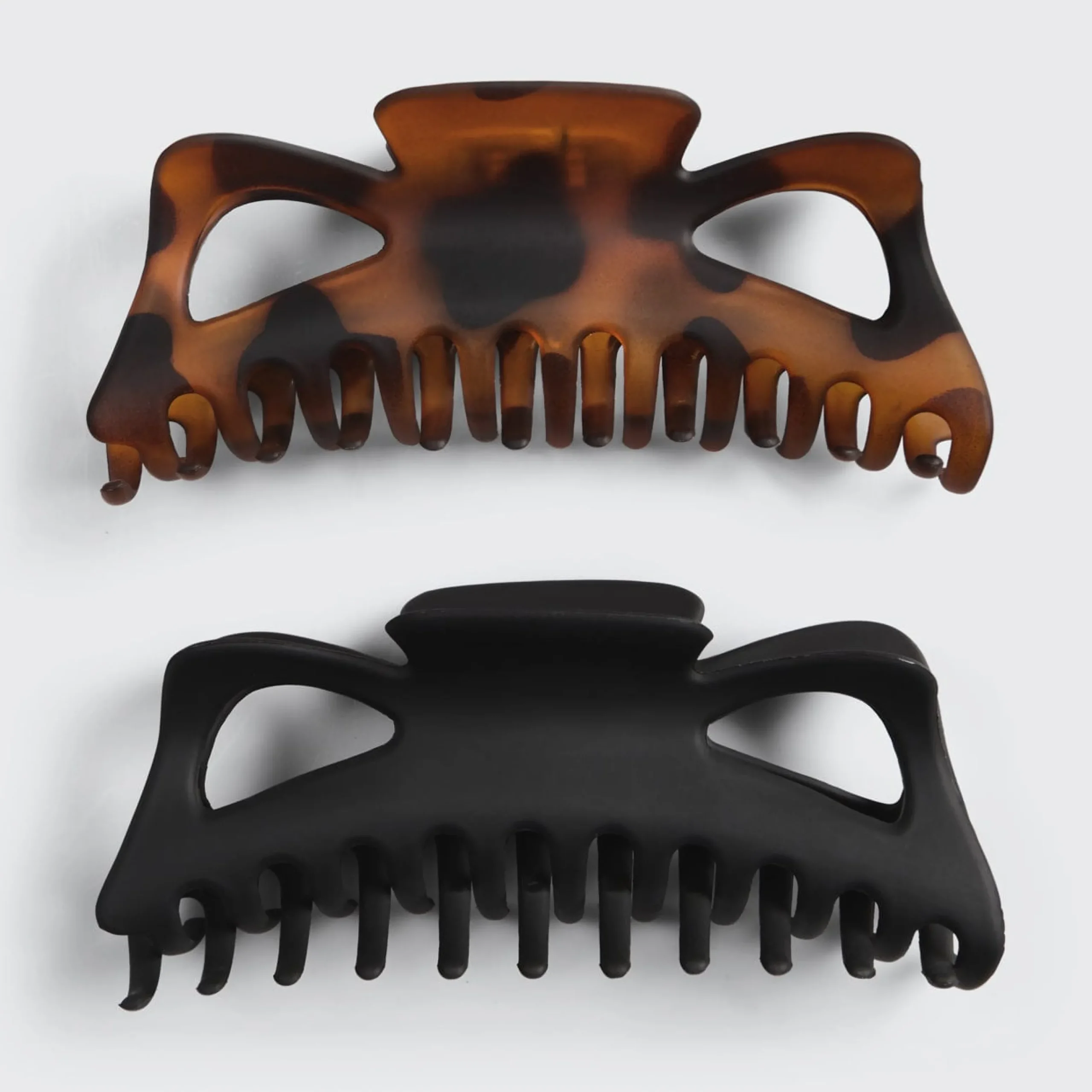 KITSCH Beauty | Home & Gift*Jumbo Classic Claw Clips 2pc - Recycled Plastic