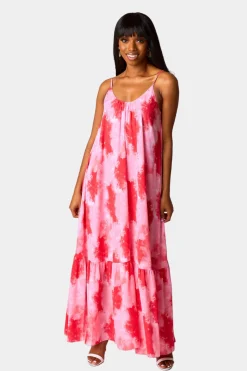 BuddyLove Clothing Label Sleeveless Dresses | Vacation Dresses*Katey Scooped Neck Maxi Dress - Sunset