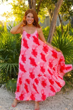 BuddyLove Clothing Label Sleeveless Dresses | Vacation Dresses*Katey Scooped Neck Maxi Dress - Sunset