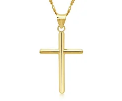 Chansuttpearls Jewelry*LARGE CROSS NECKLACE