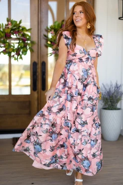 BuddyLove Clothing Label Sleeveless Dresses | Party Dresses*Lilly Sweetheart Neckline Maxi Dress - Sweet Talkin