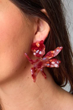 Linny Co Jewelry*xx BL Fawna Statement Earrings - Sunset