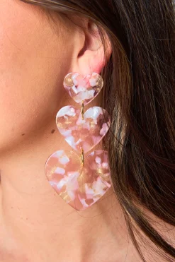 Linny Co Jewelry | Bride To Be Dresses*xx BL Lola Statement Earrings - Stained Glass