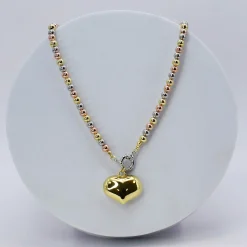 Treasure Jewels, Inc. Jewelry*Luxe Love Rose Gold Necklace