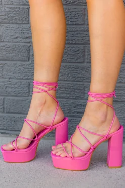 Billini Shoes*Maude Platform Heel - Rose