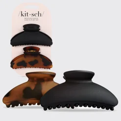 KITSCH Beauty*Medium Claw Clips 2pc - Recycled Plastic