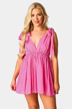 BuddyLove Clothing Label Sleeveless Dresses | Party Dresses*Melanie Tie-Shoulder Mini Dress - Minnie