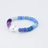Treasure Jewels, Inc. Jewelry*Mermaid Beaded Bracelet with Pearl