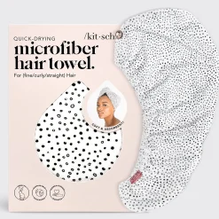 KITSCH Beauty*Microfiber Hair Towel - Micro Dot