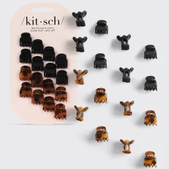 KITSCH Beauty*Mini Classic Claw Clips 16pc - Recycled Plastic