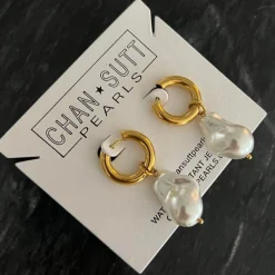 Chansuttpearls Jewelry*MISTY EARRINGS