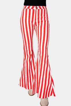 BuddyLove Clothing Label Bottoms*Moonshine High-Waisted Flare Jeans - /White