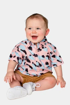 BuddyLove Clothing Label Tops | Tween*Nash Boys Button Down Shirt -