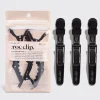 KITSCH Beauty | Home & Gift*No Slip Crocodile Clip 3pc - Black