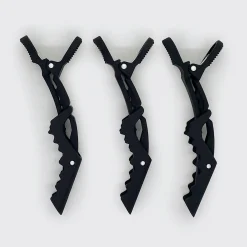 KITSCH Beauty | Home & Gift*No Slip Crocodile Clip 3pc - Black