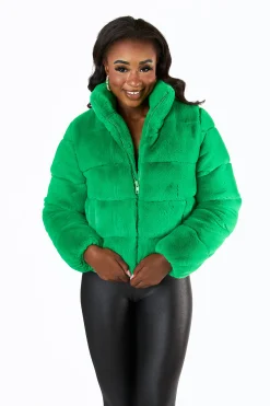 BuddyLove Clothing Label Outerwear*Noella Faux Fur Jacket -