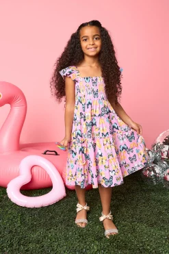 BuddyLove Clothing Label Tween | Tween + Girls*Nori Girl's Dress - Feelin' Butterflies