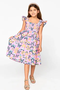BuddyLove Clothing Label Tween | Tween + Girls*Nori Girl's Dress - Feelin' Butterflies