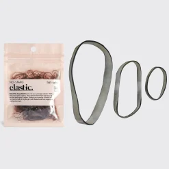 KITSCH Beauty | Home & Gift*No-Snag Elastic 100pc (Brown)