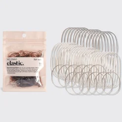 KITSCH Beauty | Home & Gift*No-Snag Elastic 100pc (Brown)