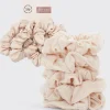 KITSCH Beauty*Organic Cotton Knit Scrunchies 5pc - Cream