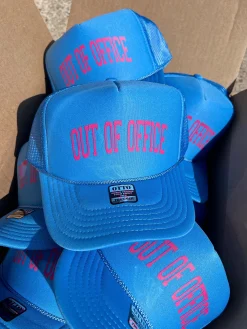 KenzKustomz Hats*Out Of Office Trucker Hat