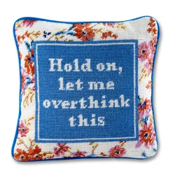 Furbish Studio Home & Gift*Overthink Needlepoint Pillow