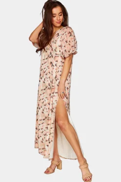 BuddyLove Clothing Label Short Sleeve Dresses | Brunch Dresses*Pamela Caftan Maxi Dress -