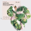 KITSCH Beauty*Patented Microfiber Towel Scrunchies - Palm Print