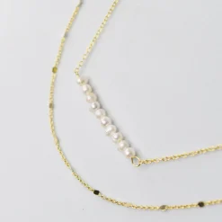 Treasure Jewels, Inc. Jewelry*Pearl Bar Layer Necklace