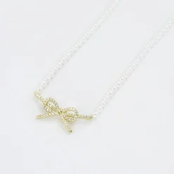 Treasure Jewels, Inc. Jewelry*Pearl Elegance Gold Necklace