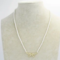 Treasure Jewels, Inc. Jewelry*Pearl Elegance Gold Necklace