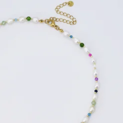 Treasure Jewels, Inc. Jewelry*Pearl Girl Gemstone Necklace
