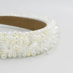 Treasure Jewels, Inc. Bride To Be Dresses*Pearly Perfection Headband