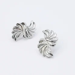 Treasure Jewels, Inc. Jewelry*Pinwheel Silver Earring