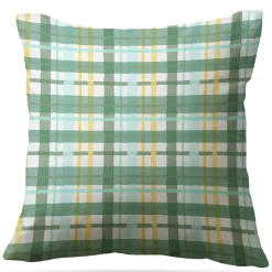 CB Studio Home & Gift*Plaid Indoor/Outdoor Pillow - Square