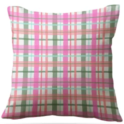CB Studio Home & Gift*Plaid Indoor/Outdoor Pillow - Square