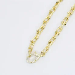 Treasure Jewels, Inc. Jewelry*Radiant Lock Necklace